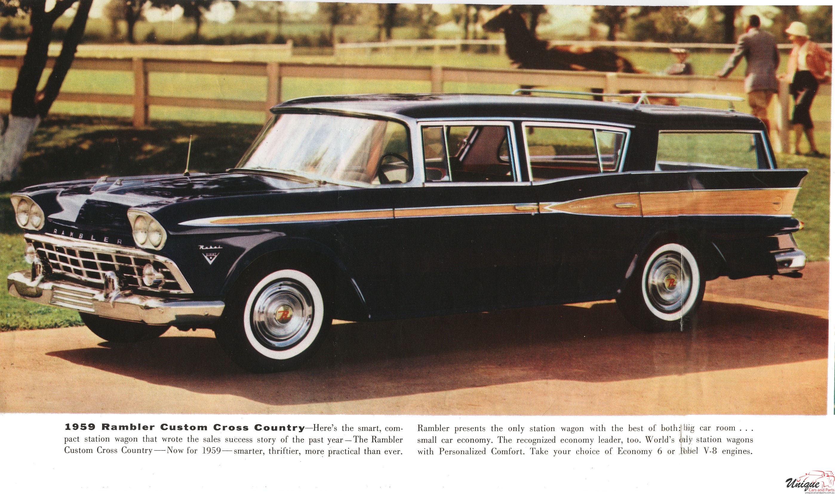 1959 AMC Rambler Wagons Brochure Page 1